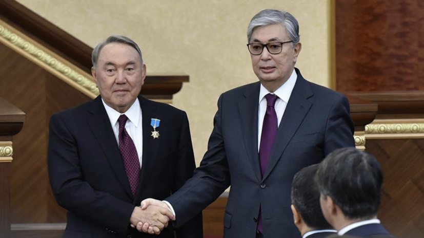 Назарбаев предложил своей партии выдвинуть Токаева на выборы президента Казахстана