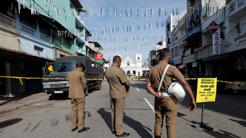ИГ взяло ответственность за взрывы на Шри-Ланке
