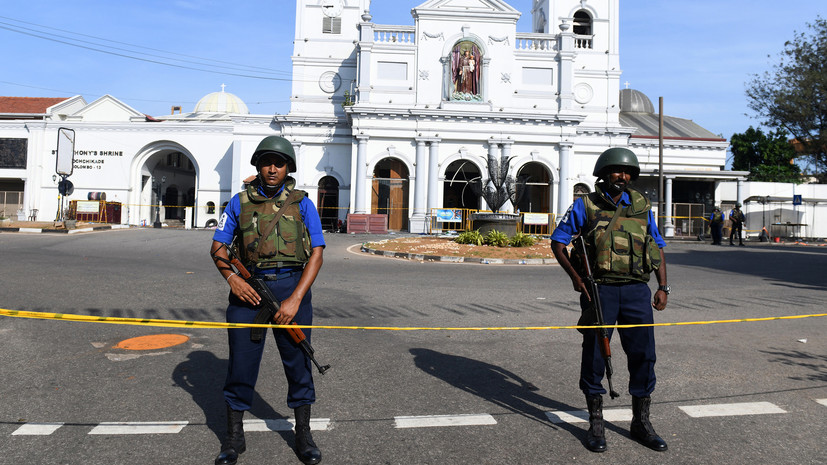 «Ответ на атаку в Новой Зеландии»: власти Шри-Ланки назвали возможные мотивы организаторов терактов