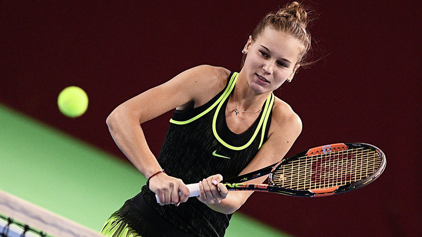 Кудерметова победила Саккари и вышла во второй круг турнира WTA в Стамбуле