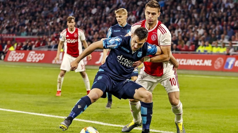 Слуцкий: «Витесс» забил два мяча «Аяксу», а это не удалось сделать даже «Ювентусу»