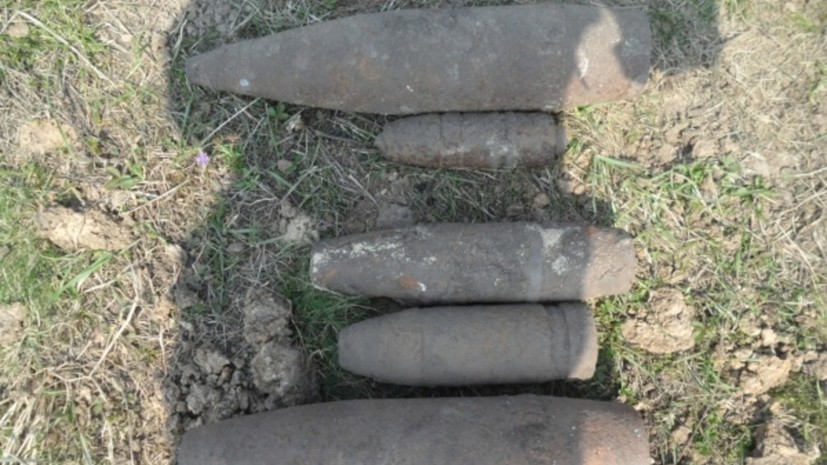 В Курской области нашли пять боеприпасов времён Великой Отечественной войны