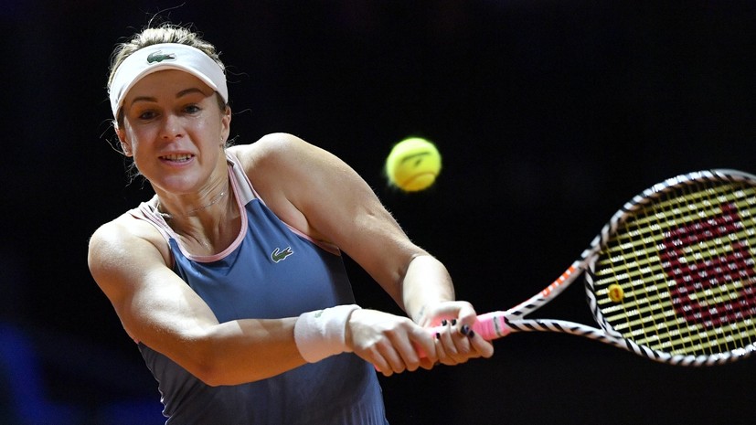 Павлюченкова взяла верх над Гёргес и вышла во второй круг турнира WTA в Штутгарте