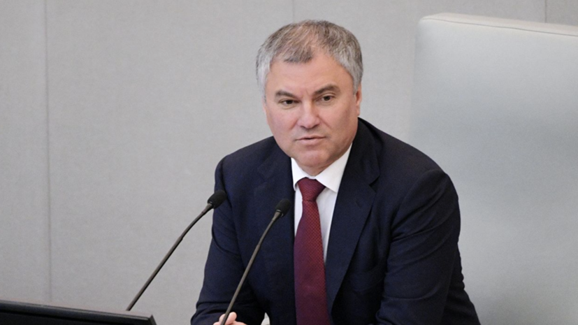 Володин назвал решение по гражданству для жителей ДНР и ЛНР правильным