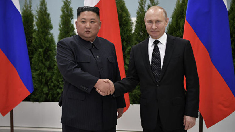 Эксперт прокомментировал итоги переговоров Путина и Ким Чен Ына 