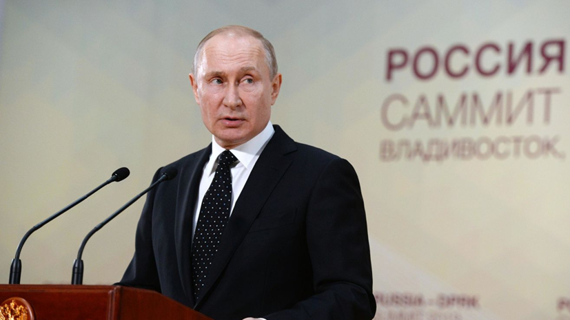 Путин назвал провалом Порошенко итоги выборов президента Украины