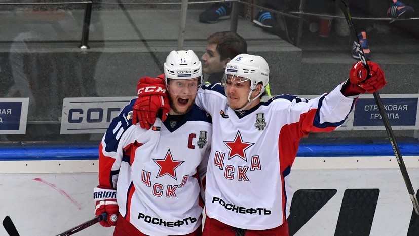 Капитан ЦСКА Андронов рассказал об эмоциях после победы в Кубке Гагарина