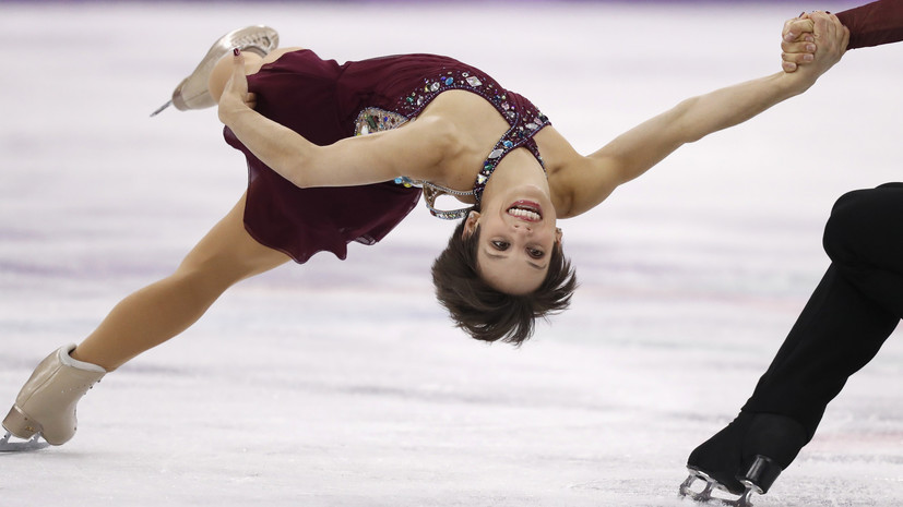 Олимпийская чемпионка по фигурному катанию Дюамель объявила о своей беременности