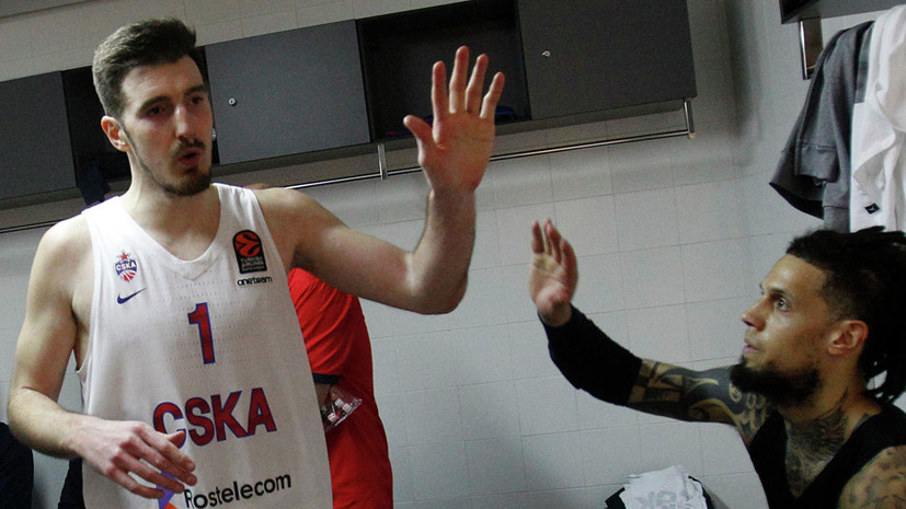 Баскетболист ЦСКА де Коло признан MVP четвёртых матчей раунда плей-офф Евролиги