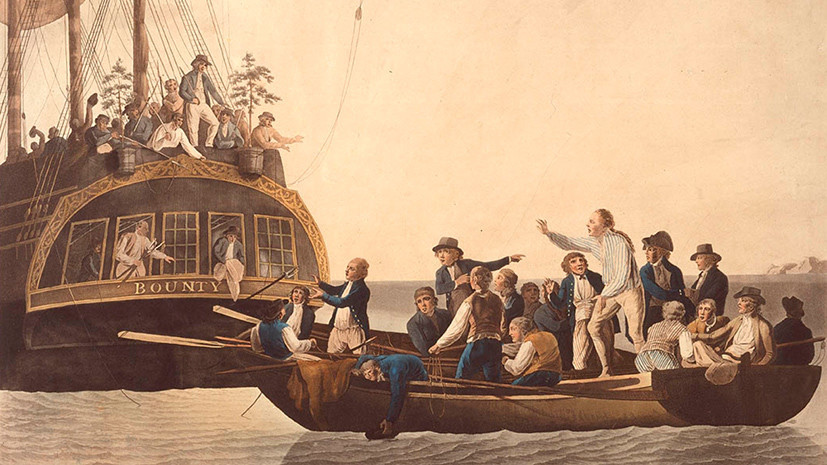 «Драматическая страница в истории мореплавания»: как в результате мятежа на «Баунти» появилась новая колония