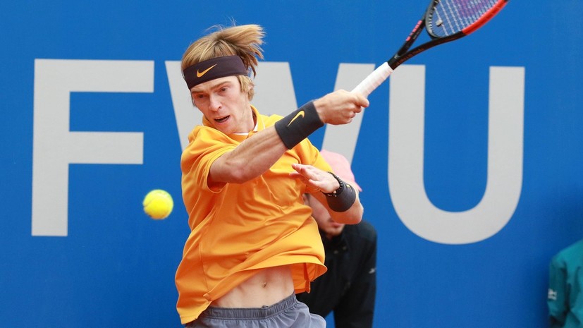 Теннисист Рублёв вышел во второй круг квалификации турнира в Мюнхене