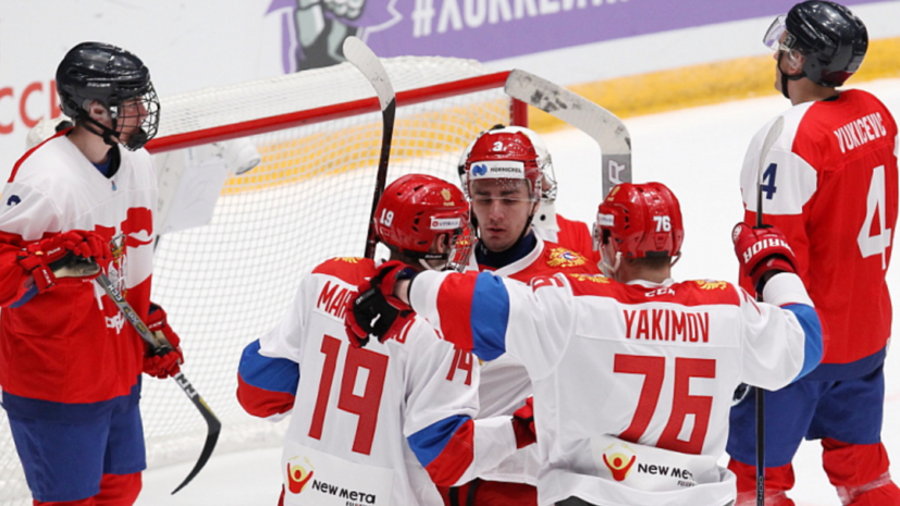 Олимпийская сборная России по хоккею разгромила Сербию на товарищеском турнире