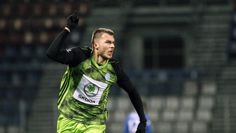 «Краснодар» поздравил Комличенко, ставшего лучшим бомбардиром регулярного чемпионата Чехии