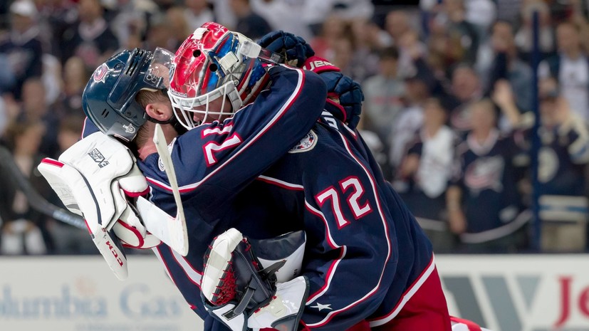 Хоккеист Фолиньо считает, что игра Бобровского придаёт сил «Коламбусу»
