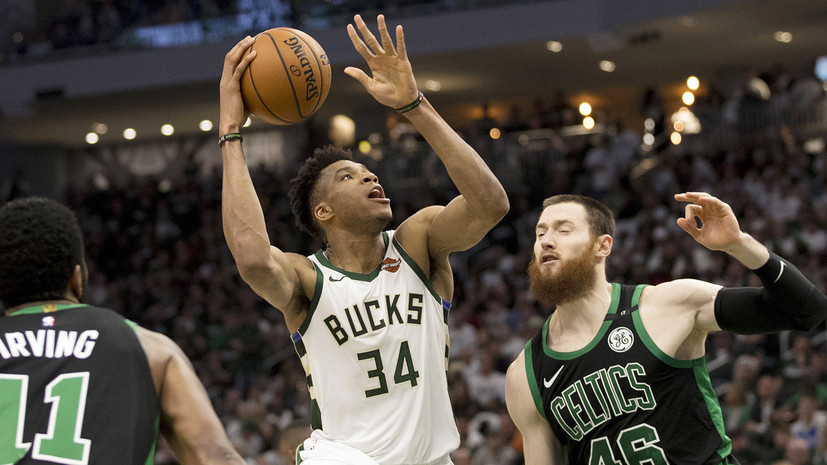 «Бостон» обыграл «Милуоки» в первом матче серии плей-офф НБА
