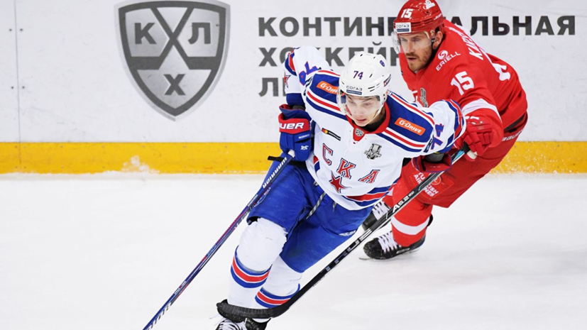 Хоккеист СКА Прохоркин объявил об отъезде в НХЛ