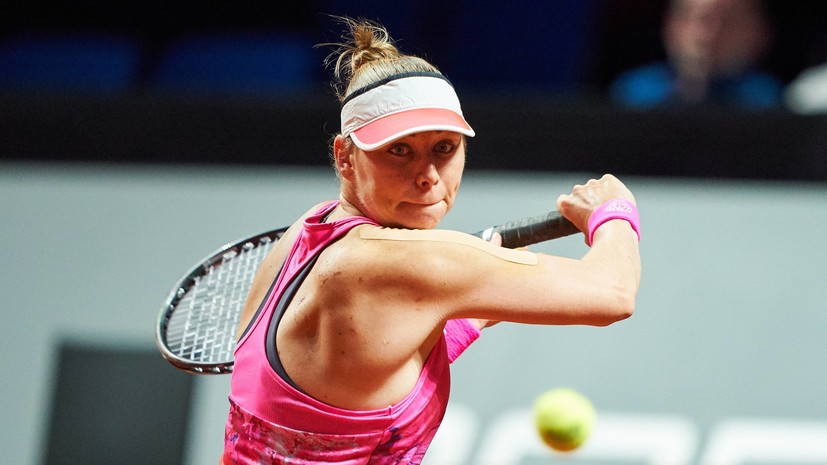Звонарёва не смогла выйти во второй круг турнира WTA в Рабате