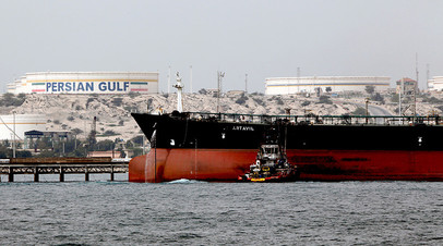  Иранский танкер в Персидском заливе