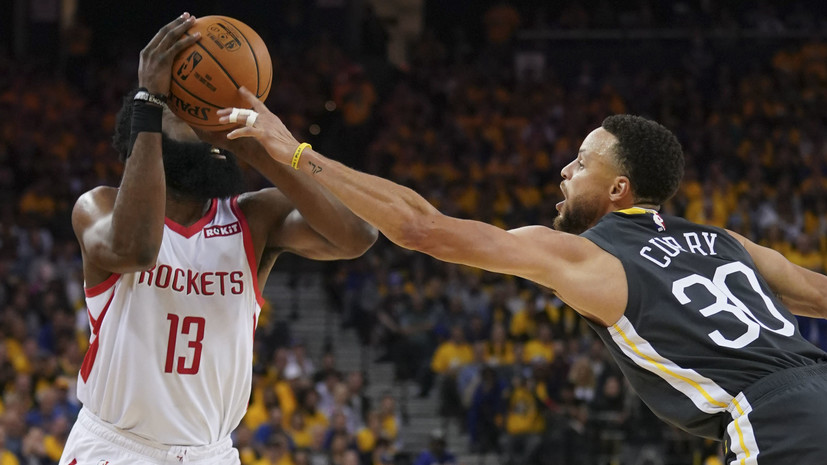 «Голден Стэйт» одержал вторую победу над «Хьюстоном» в серии плей-офф НБА