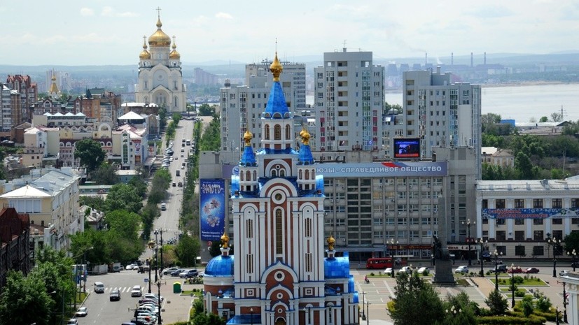 В Хабаровске запустили самый большой музыкальный пешеходный фонтан на Дальнем Востоке