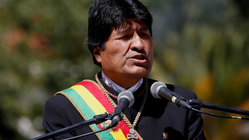 Лидер Боливии похвалил стойкость Венесуэлы на фоне санкций США