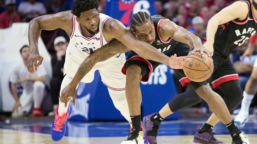 Дабл-дабл Эмбиида помог «Филадельфии» выйти вперёд в серии плей-офф НБА с «Торонто»