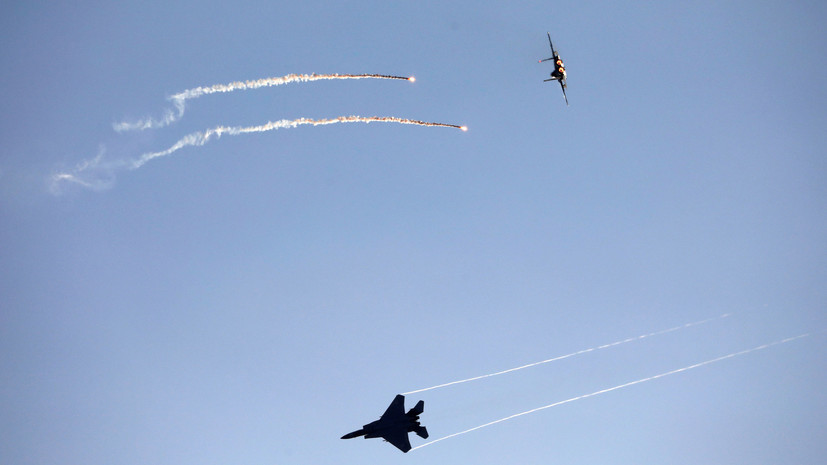 Авиация Израиля атаковала 30 целей в секторе Газа