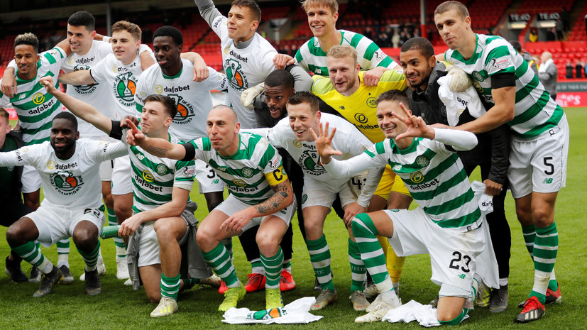 «Селтик» 50-й раз стал чемпионом Шотландии по футболу