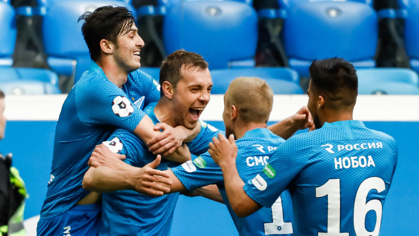 «Зенит» стал чемпионом России по футболу впервые с сезона-2014/15