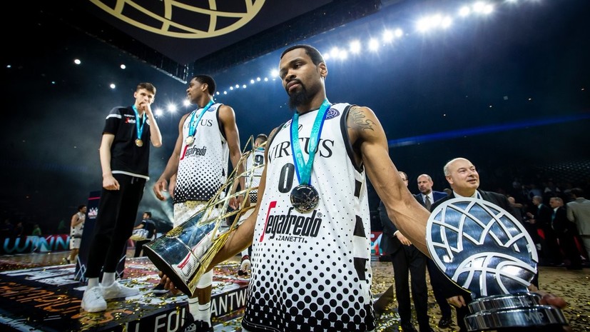 Итальянский клуб «Виртус» стал победителем баскетбольной Лиги чемпионов