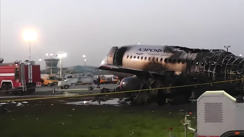 Скворцова рассказала о состоянии командира сгоревшего SSJ-100