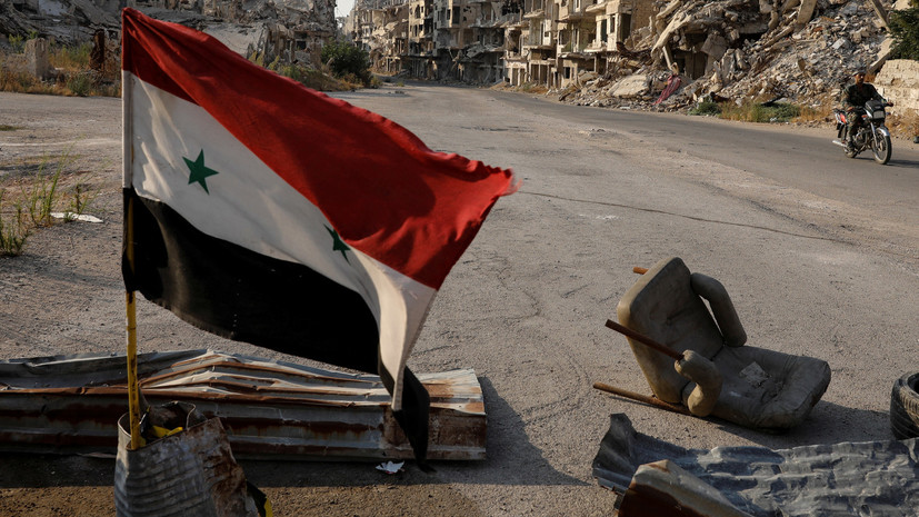 В освобождённом от боевиков сирийском городе Шахта проводят кампанию по благоустройству