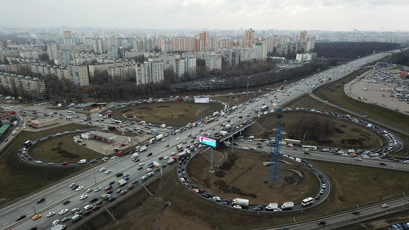В Москве рассказали о реконструкции развязок на МКАД