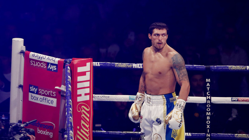 Бой Усик — Такам перенесён из-за травмы украинского боксёра