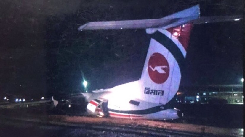 При крушении самолёта в аэропорту Мьянмы пострадали 15 человек