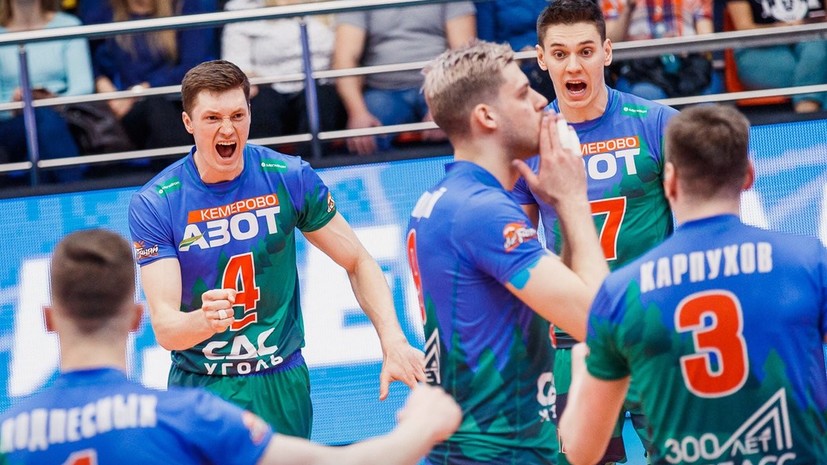 «Кузбасс» прервал гегемонию «Зенита» и стал чемпионом России по волейболу