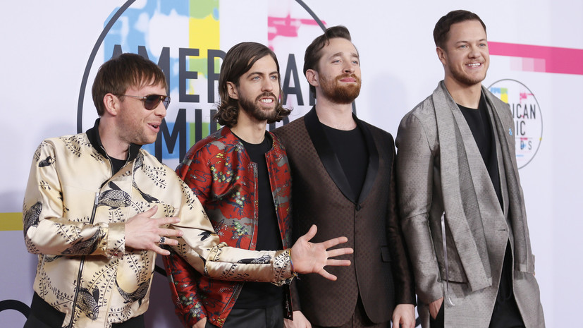 Группа Imagine Dragons выступит в финале Лиги чемпионов УЕФА
