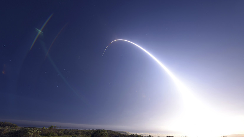 США провели запуск межконтинентальной ракеты Minuteman III