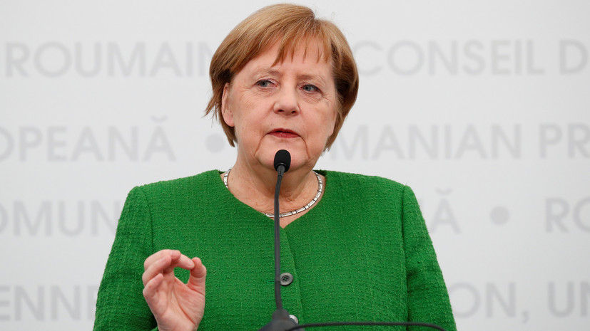 Меркель: ЕС выступает за дипломатическое решение ситуации с Ираном