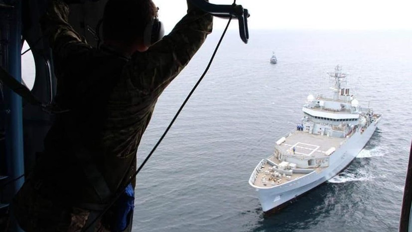 ВМС Украины и Британии провели учения в Чёрном море