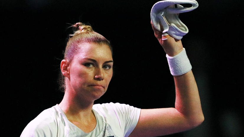 Звонарёва и Остапенко проиграли в полуфинале турнира WTA в Мадриде в парном разряде