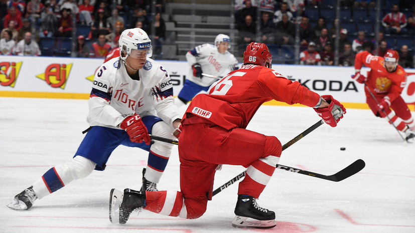 Три гола в большинстве, дубль Дадонова и расслабленность в концовке: сборная России победила команду Норвегии на ЧМ-2019