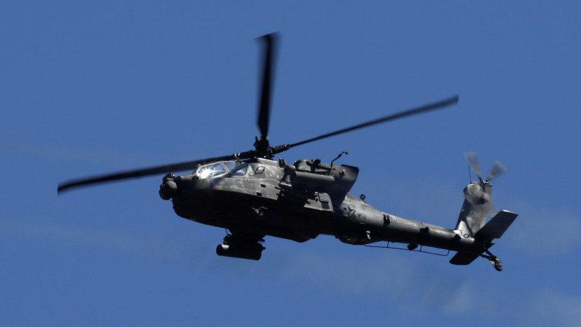 США передали ВВС Индии первый из 22 вертолётов Apache