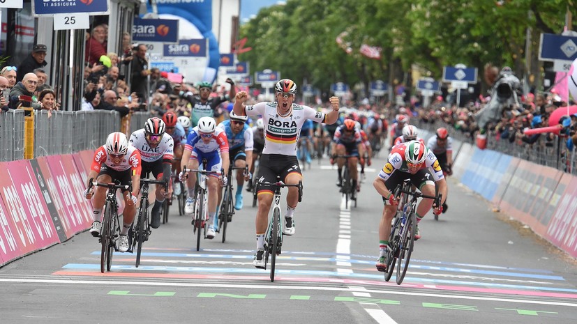 Немец Аккерман выиграл второй этап «Джиро д’Италия», Кузнецов — седьмой