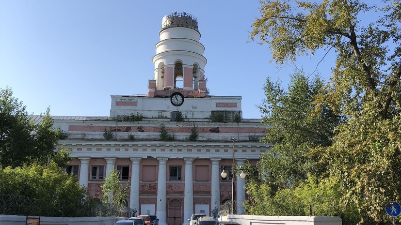 В Ижевске намерены провести экспертизу сгоревшей башни оружейного завода