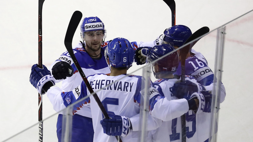 Сборная Словакии одержала победу над командой Франции на ЧМ по хоккею