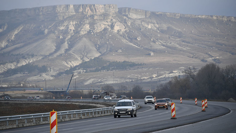 «Комфортная и быстрая дорога»: автотрасса «Таврида» в Крыму готова более чем на 60%