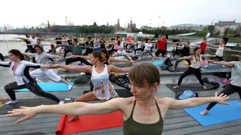 Новый сезон проекта «Йога в парках» начнётся 1 июня в Москве