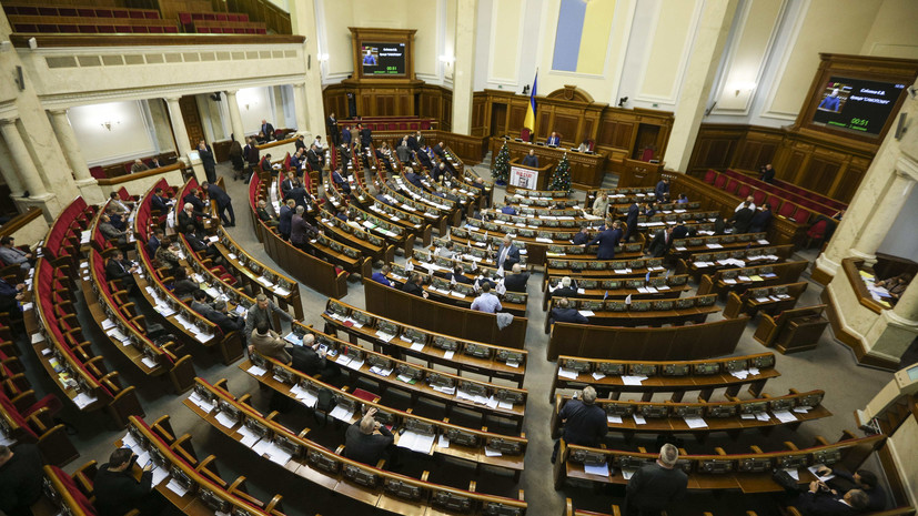Рада отказалась рассматривать законопроекты Зеленского о выборах