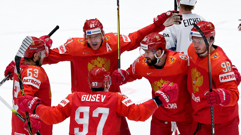 Россия победила США и вышла в полуфинал ЧМ по хоккею